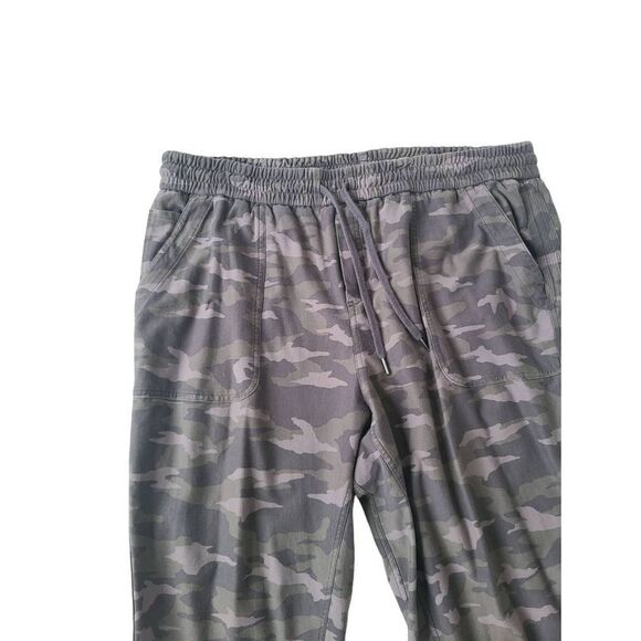 Athleta Camo Farallon Jogger Pants Womens Plus Size 22 Green Running Jogging Gym - Picture 6 of 9